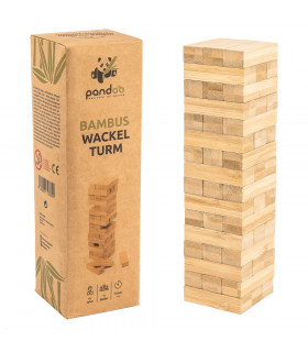 Torre tambaleante - Juegos de Bambú