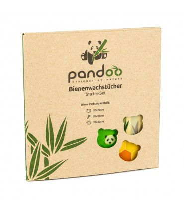 Set de 3 envoltorios de cera de abeja "Bee Wraps"