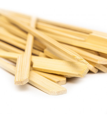 Set de 30 palillos de bambú para brochetas Pandoo