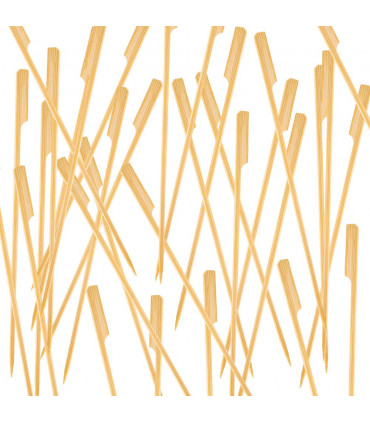 Set de 30 palillos de bambú para brochetas Pandoo