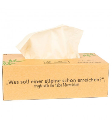 Pañuelos de papel ecológico bambú Pandoo