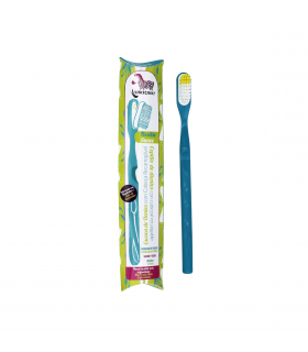 Cepillo de dientes azul con cabezal intercambiable Lamazuna