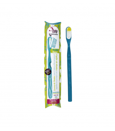 Cepillo de dientes azul con cabezal intercambiable Lamazuna