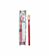 Cepillo de dientes rojo con cabezal intercambiable Lamazuna