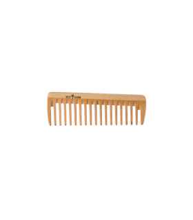 Peine de bolsillo en madera extra ancho Nº 18 - 14cm