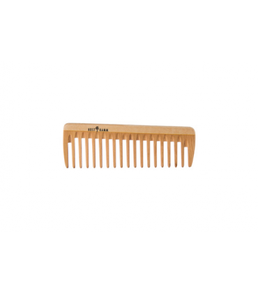 Peine de bolsillo en madera extra ancho Nº 18 - 14cm