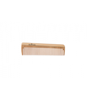 Peine de bolsillo en madera ancho Nº 17 - 14cm