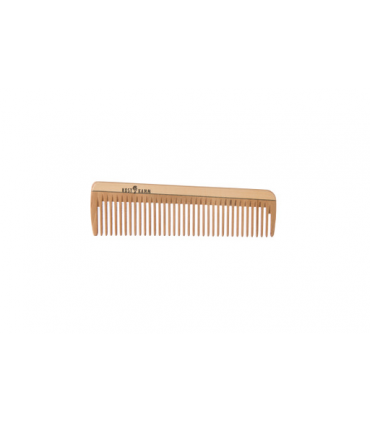 Peine de bolsillo en madera ancho Nº 17 - 14cm