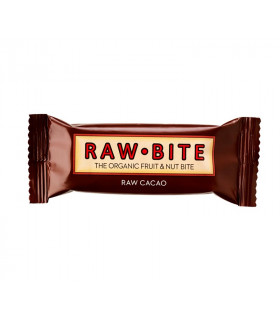 Barrita energética saludable de cacao. Rawbite