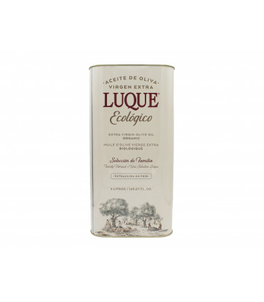 Aceite de oliva virgen extra ecológico en lata