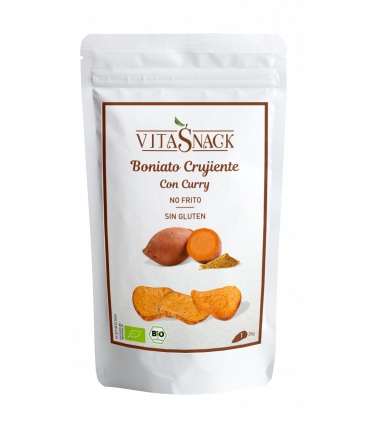 Boniato Crujiente con Curry Ecológico - VITASNACK