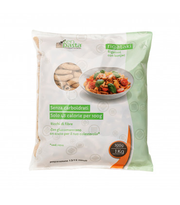 Macarrones de konjac deshidratado Rigataki