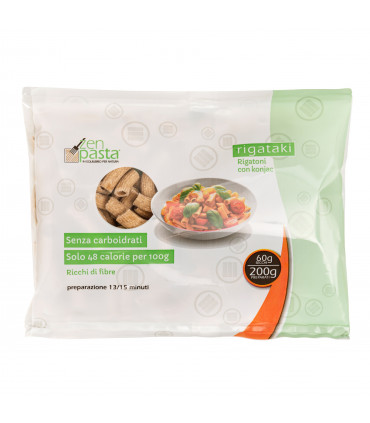 Macarrones de Konjac deshidratado - Rigataki 60g