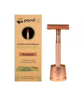 Maquinilla de afeitar ecológica zero waste Pandoo