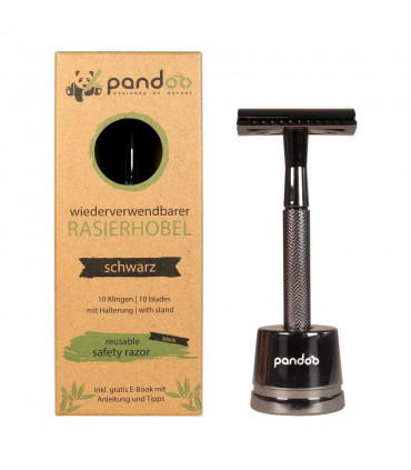 Maquinilla de afeitar ecológica zero waste Pandoo