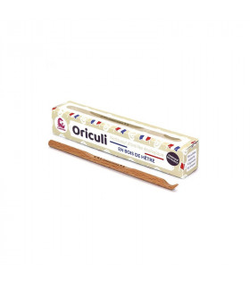 Orículi Bastoncillo reutilizable de madera natural Lamazuna