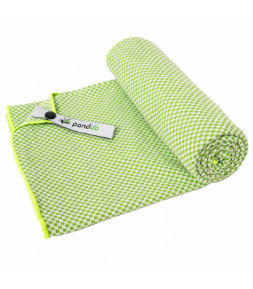 Toalla de bambú hipoalergénica verde
