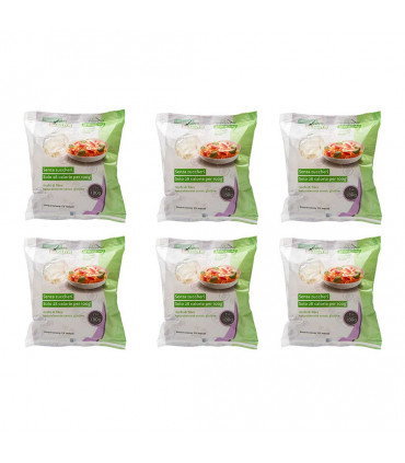 Pack 6 unidades de espaguetis de konjac deshidratado de 75g