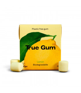 Chicle sin plástico de Limón TRUE GUM