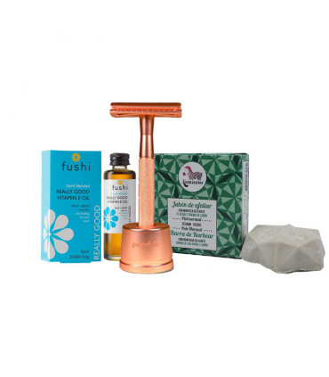 Set de afeitado Zero Waste