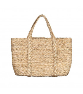 Cesta de Yute Natural Hecha a Mano