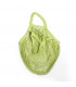 Bolsa de Red con Asa Corta de Algodón Orgánico verde lima