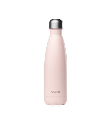 Botella Térmica 500ml rosa pastel