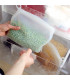 Bolsa de Silicona Reutilizable con guisantes congelada