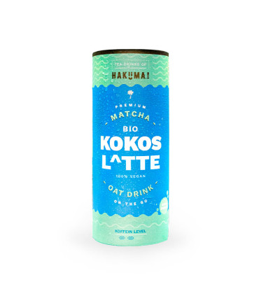 Matcha Latte con Coco KOKOS LATTE bebida de Avena BIO