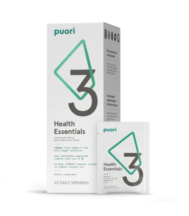 Pack 3 suplementos esenciales, Magnesio, Omega 3 y Vitamina D