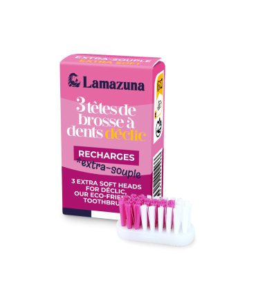 Pack 3 cabezales de recambio cepillo de dientes LAMAZUNA