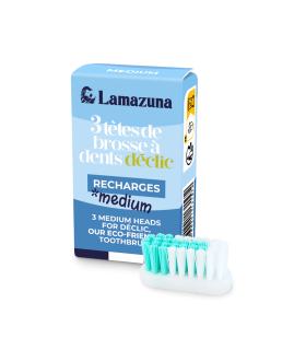 Pack 3 cabezales de recambio cepillo de dientes LAMAZUNA