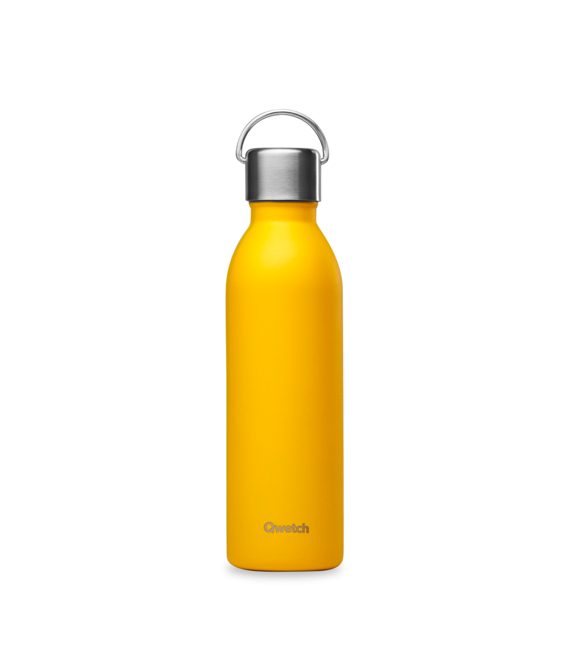 Botella agua térmica 600ml, amarillo