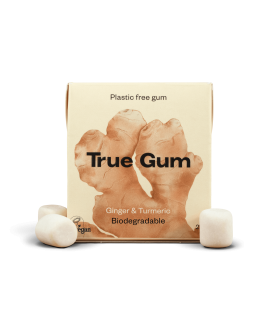 Chicles de Jengibre y cúrcuma sin azúcar