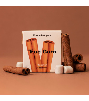Chicles de canela sin azúcar y sin plástico