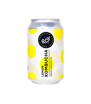 Lata Roy Kombucha limón