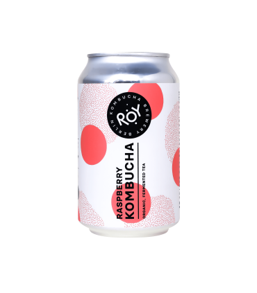Lata Roy Kombucha frambuesa