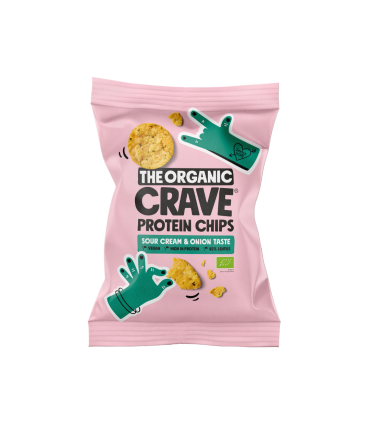Chips Proteicos BIO de Lentejas Sour Cream & Onion