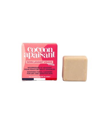 Limpiador facial sólido para pieles secas 25g