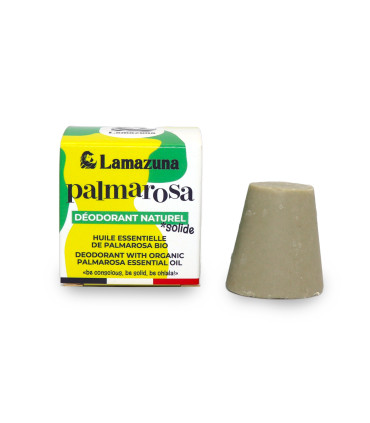 Desodorante natural sólido ecológico zero waste Lamazuna
