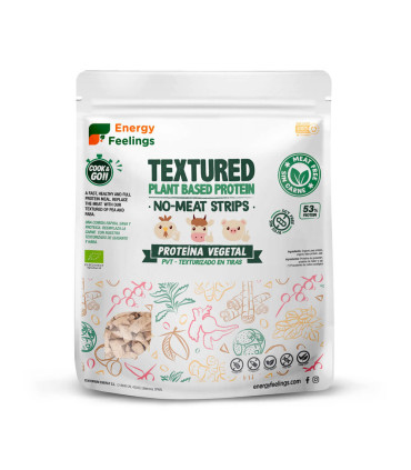 Tiras de Carne vegetal BIO Texturizada 400g