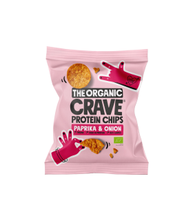 Chips Proteicos BIO de Lentejas 30g Paprika & Onion