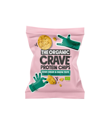 Chips Proteicos BIO de Lentejas Sour Cream & Onion