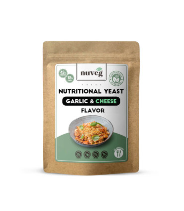 Levadura Nutricional Sabor Ajo y Queso 125g