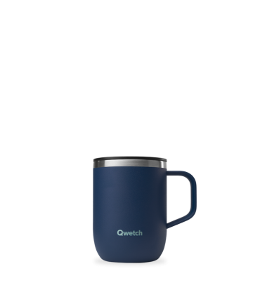 Taza isotérmica con tapa y asa 350ml