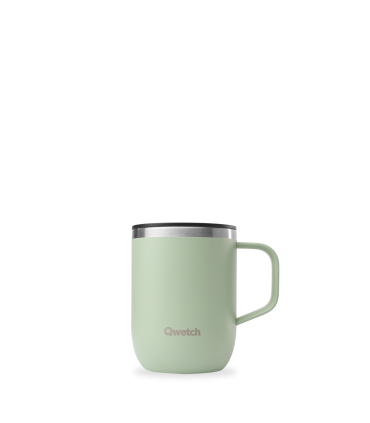 Taza isotérmica con tapa y asa 350ml