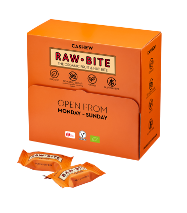 Pack 45 Mini Barritas Energéticas de Anacardos Ecológicas - RAWBITE