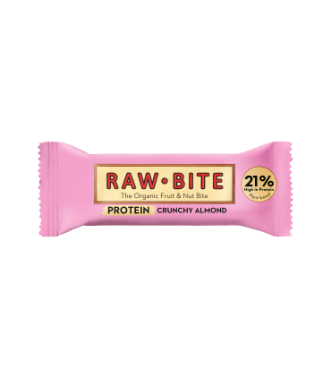 Barrita Energética +Protein RawBite de Almendra Crujiente Ecológica