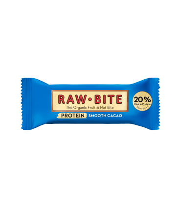 Barrita Energética +Protein RawBite de Cacao Suave Ecológica