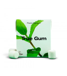 Paquete de chicles de menta sin azúcar True Gum